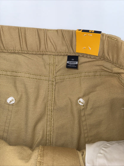 Carhartt Men's 106280 Force® Relaxed Fit Short - 9 Inch  - Golden Sand- 30W-New