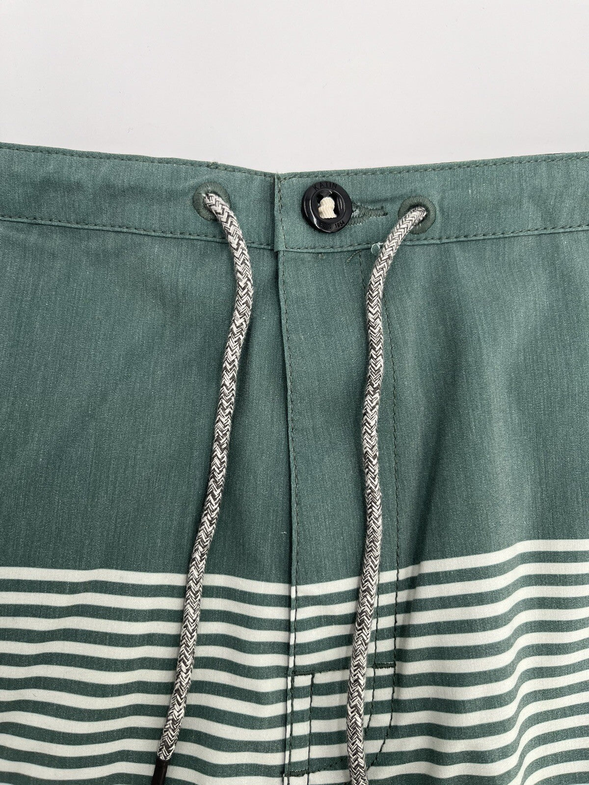 $65 Katin Men’s Hybrid Roam Trunk Shorts -Green Dark Teal-Size: 36" W - NEW