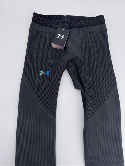 $100 Under Armour Men’s Rush Sl Legging Baselayer Bottoms- Black- Medium-New Tag