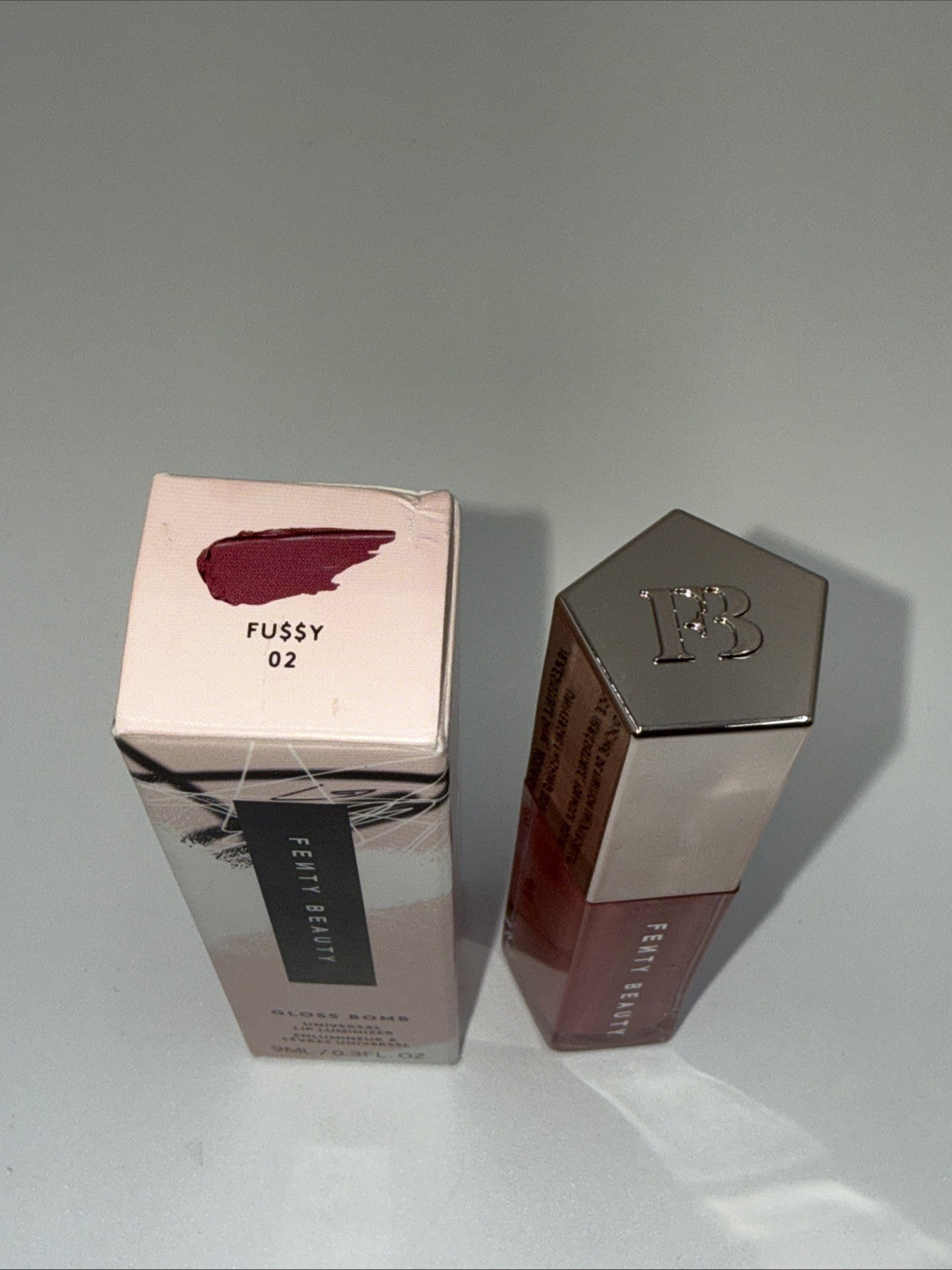 Fenty Beauty FUSSY 02 by Rihanna Gloss Bomb Oil - 9mL / 0.3 fl. oz.- New Fresh
