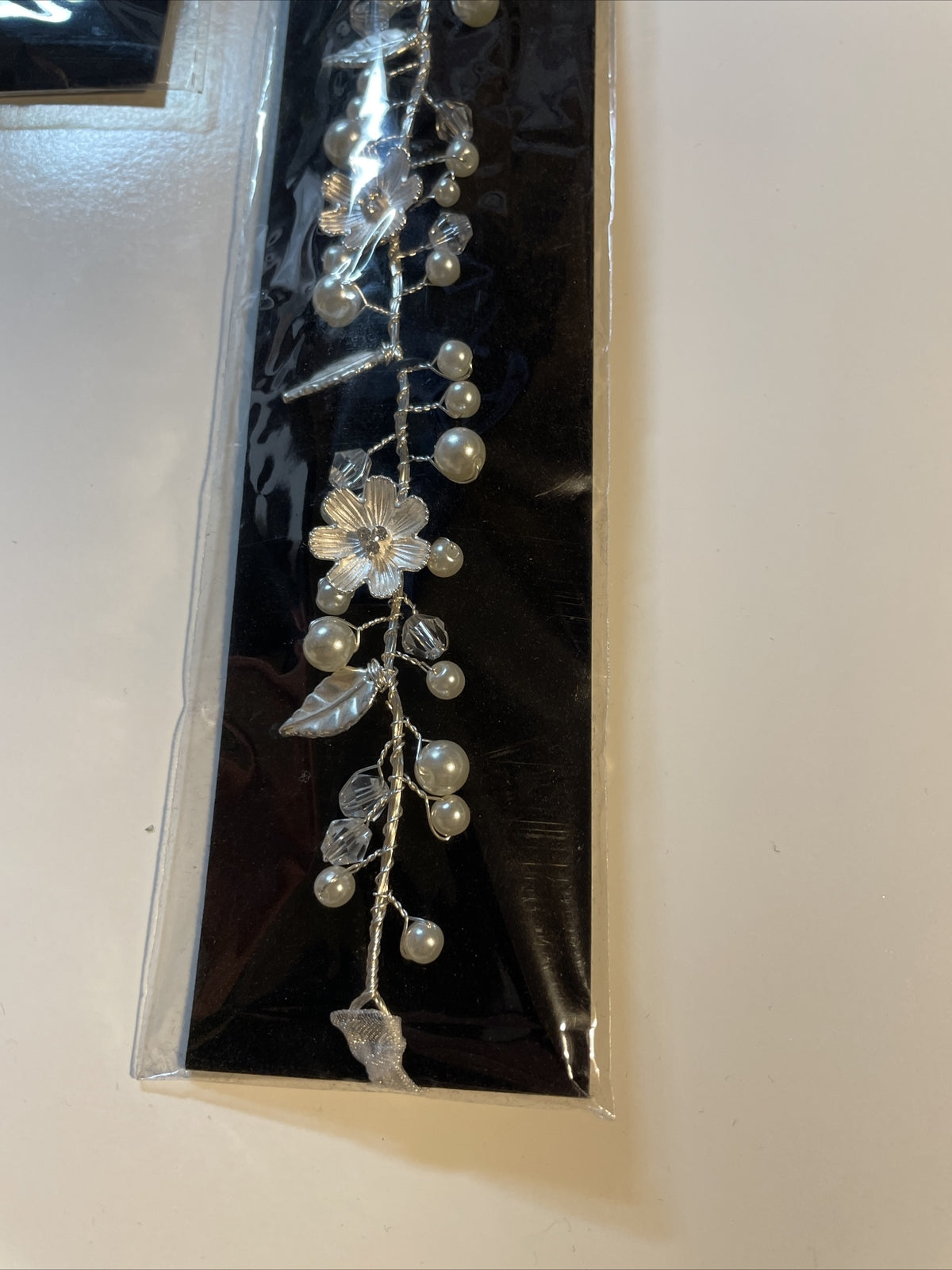 Combo Lot 3 PCs Studio His & Hers WEDDING Set: Hair Comb - Headpiece - Earrings