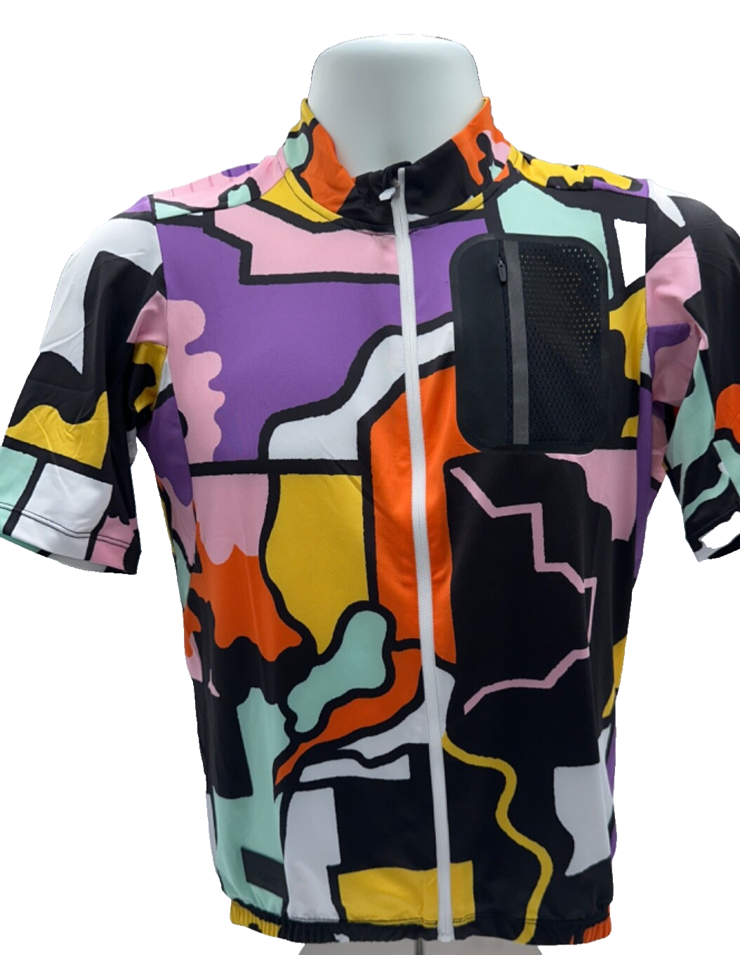 $60 Craft Men’s ADV Bike Offroad SS Jersey - Multi/Gum - Small - New with tags