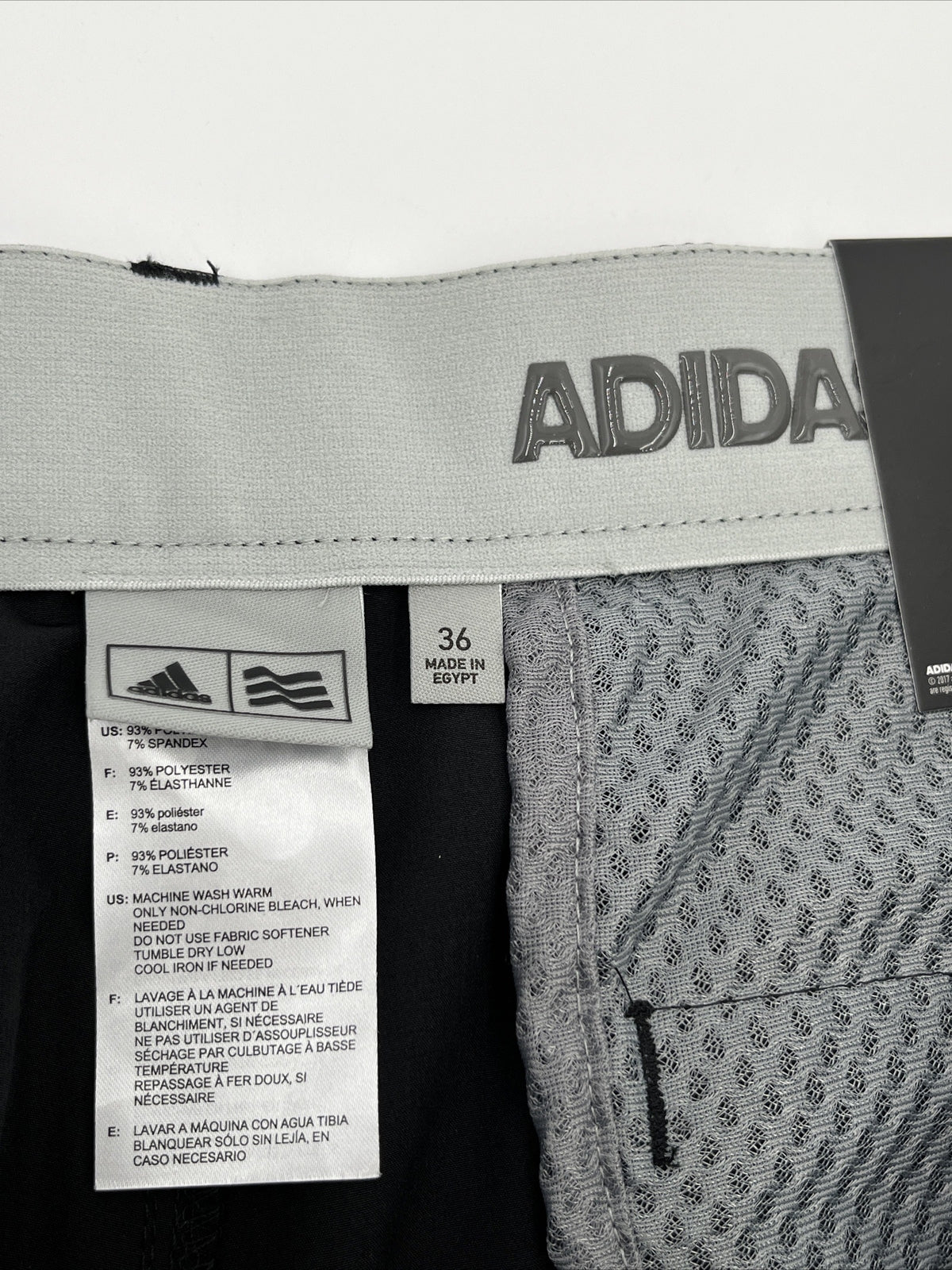 $70 Adidas Golf Ultimate 365 Golf Woven Shorts 8.5”-Black- Size: 36W - New 2025