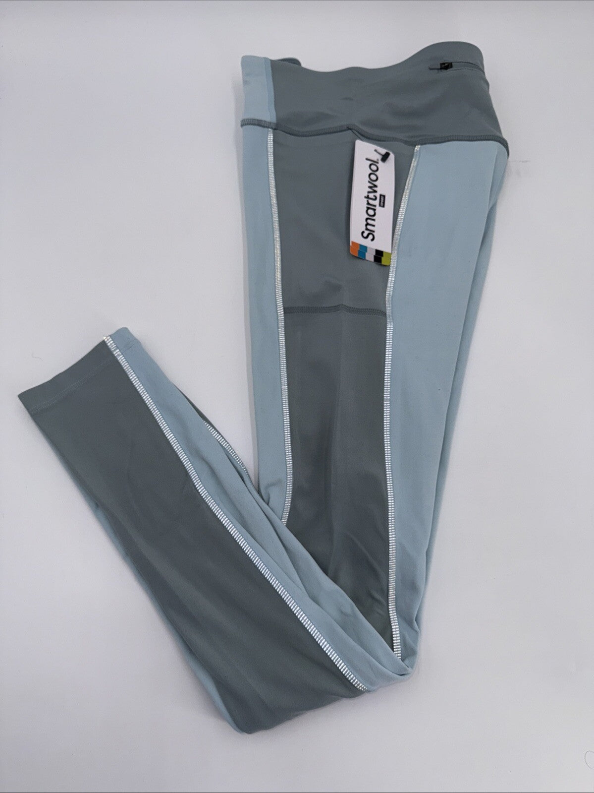 $120 Smartwool Women's Run Legging  - Winter Sky - Medium - New With Tags