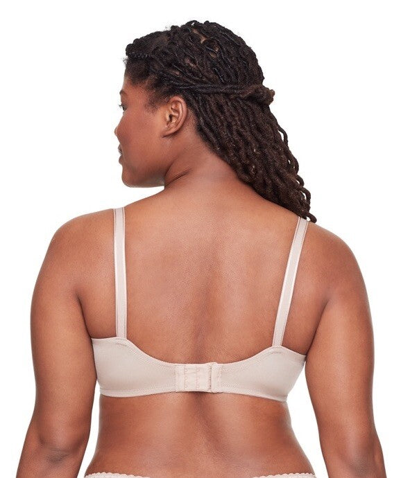 Warners This Is Not A Bra Cushioned Underwire Lightly Lined T-Shirt Bra-Gray-34C