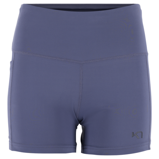 $55 Kari Traa Women's Vilde Shorts 3" - 623421 - Moon - Large - New With Tags