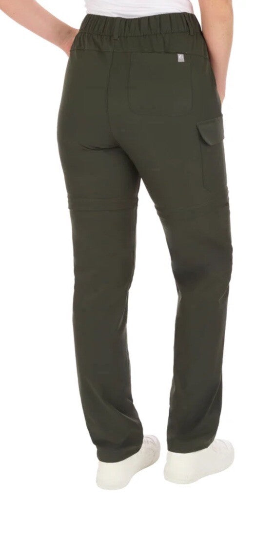 $70 The American Outdoorsman Women’s Convertible Trail Pants -Olive- Medium-New