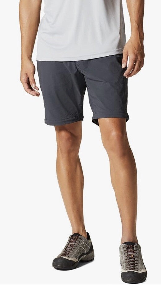 Mountain Hardwear Men’s Convertible Cargo Pants Outdoor Hiking-D.Grey-38Wx31L