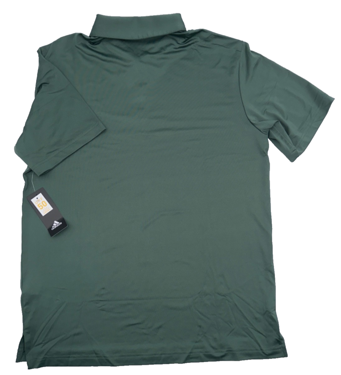 $65 Adidas Men's Solid Golf Polo Shirt - Green Oxide - Medium - New With Tags