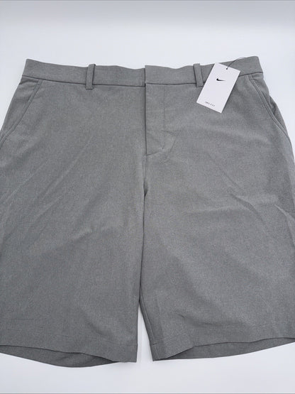 $68 Nike Men’s Golf Shorts Dri-Fit Flex Core Standard Fit Stretch-Grey- 38W-New
