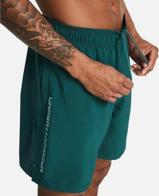 Under Armour Men’s-Woven Shorts-Dark Emerald Green-Large-New Tag