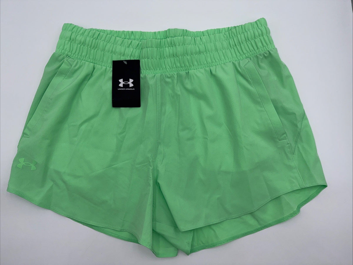 $40 Under Armour Women’s Vanish Shorts 3” - Lime - Large - New With Tag