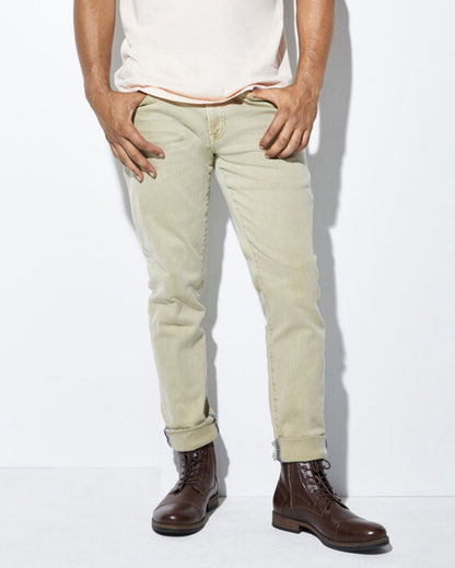 ARIZONA JEAN CO. Men’s Advance Flex SLIM FIT Jeans-beige Khaki- 30W 30L- New $50