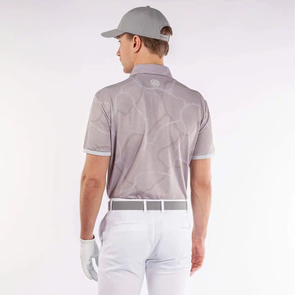 $90Galvin Green Men’s Markos Golf Polo - Cool Grey/White - Large - New with tag