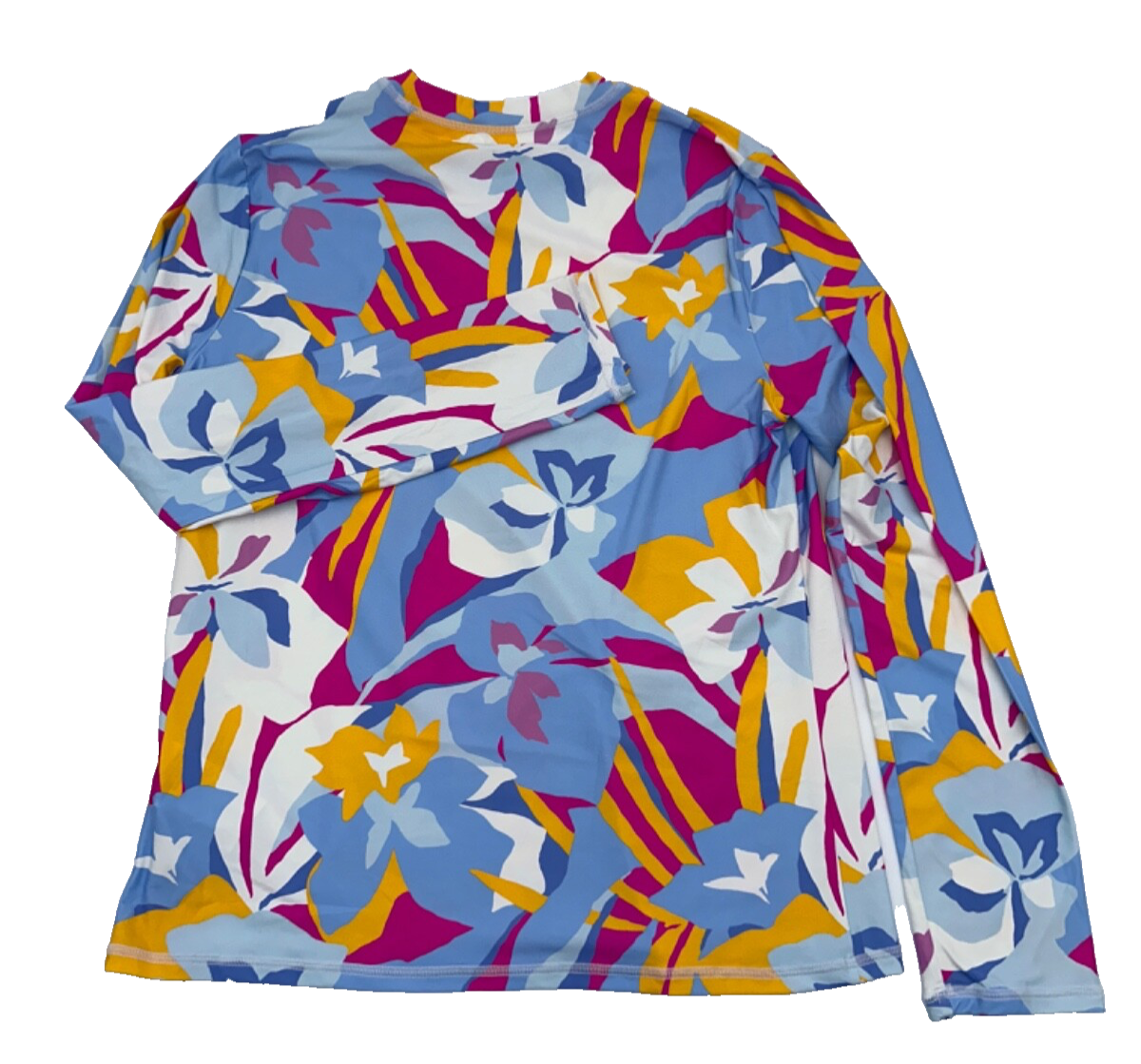 $60 Roxy Women’s Long Sleeve Rash Guard Top - Multi Color - Medium- New