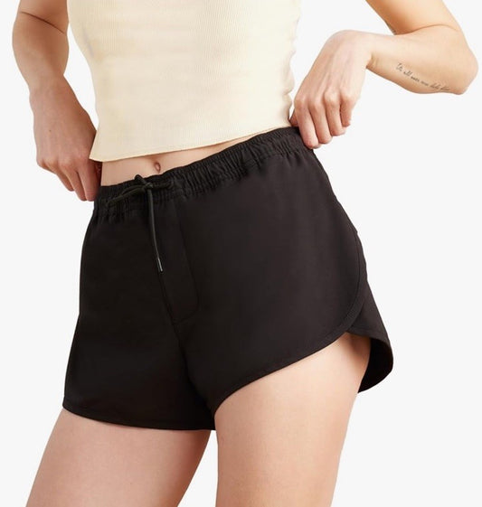 $65 Roark Women's Overseas Shorts- Black- Medium - New Tags