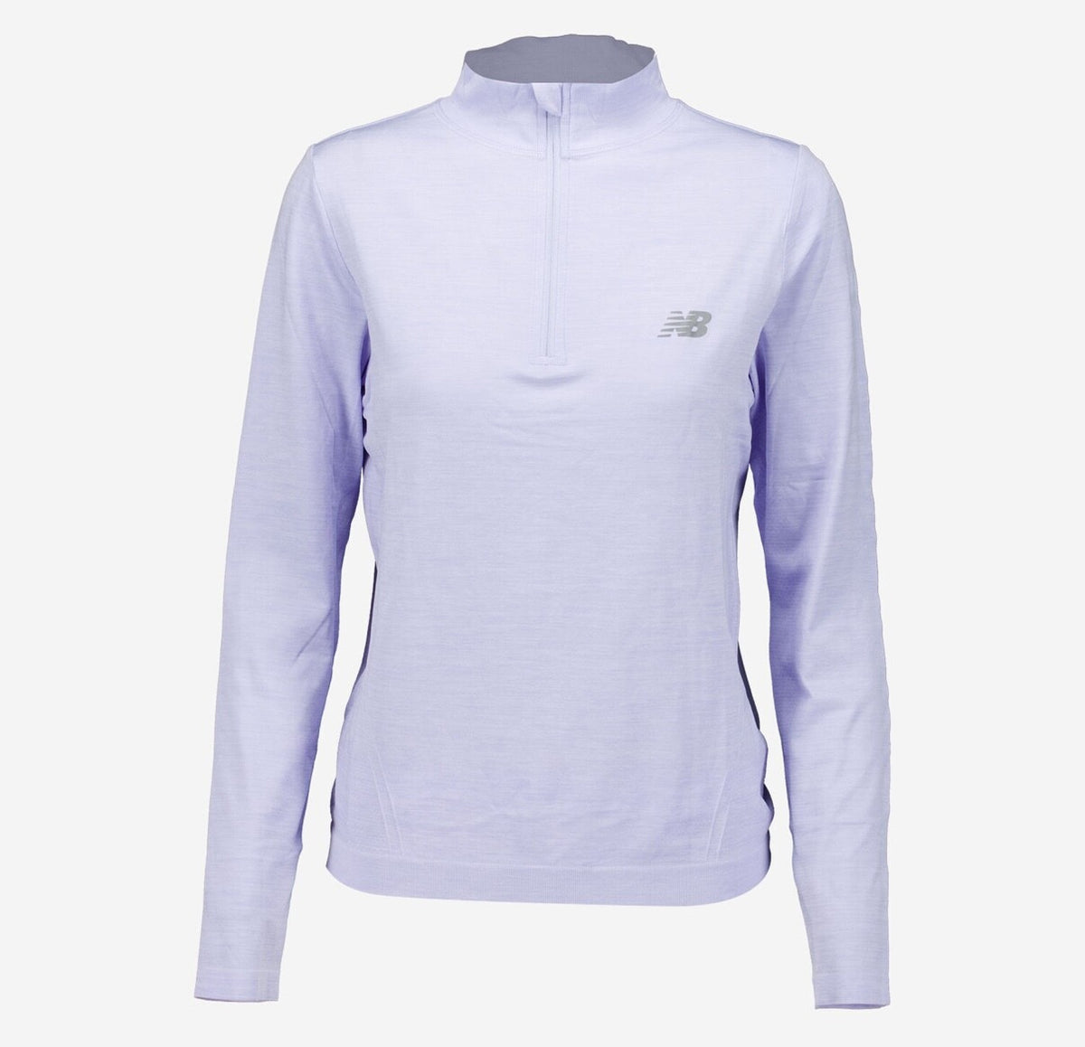 $50 New Balance Women’s-Logo Quarter Zip Sports Sweatshirt-Lilac-Medium-New Tag
