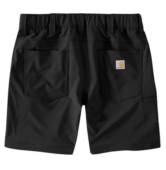 Carhartt Men's Force Sun Defender Relaxed Fit Lightweight Shorts-Black-Medium