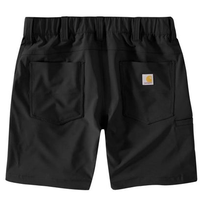 Carhartt Men's Force Sun Defender Relaxed Fit Lightweight Shorts-Black-Medium
