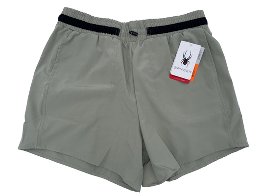 $64 Spyder Men's Shorts - SWB020 - Light Olive - Medium - New With Tags