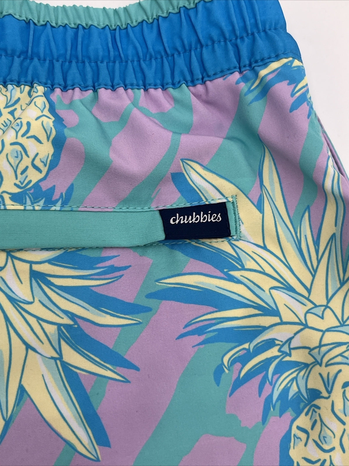 Chubbies Men's Stretch Swim Trunks 5.5" The Low Tides-Multi-X-Large-New $70