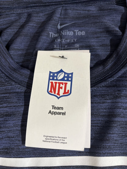 Nike Men’s Denver Broncos Micro T Shirt NFL - Blue/Orange-Small-New Tag $40