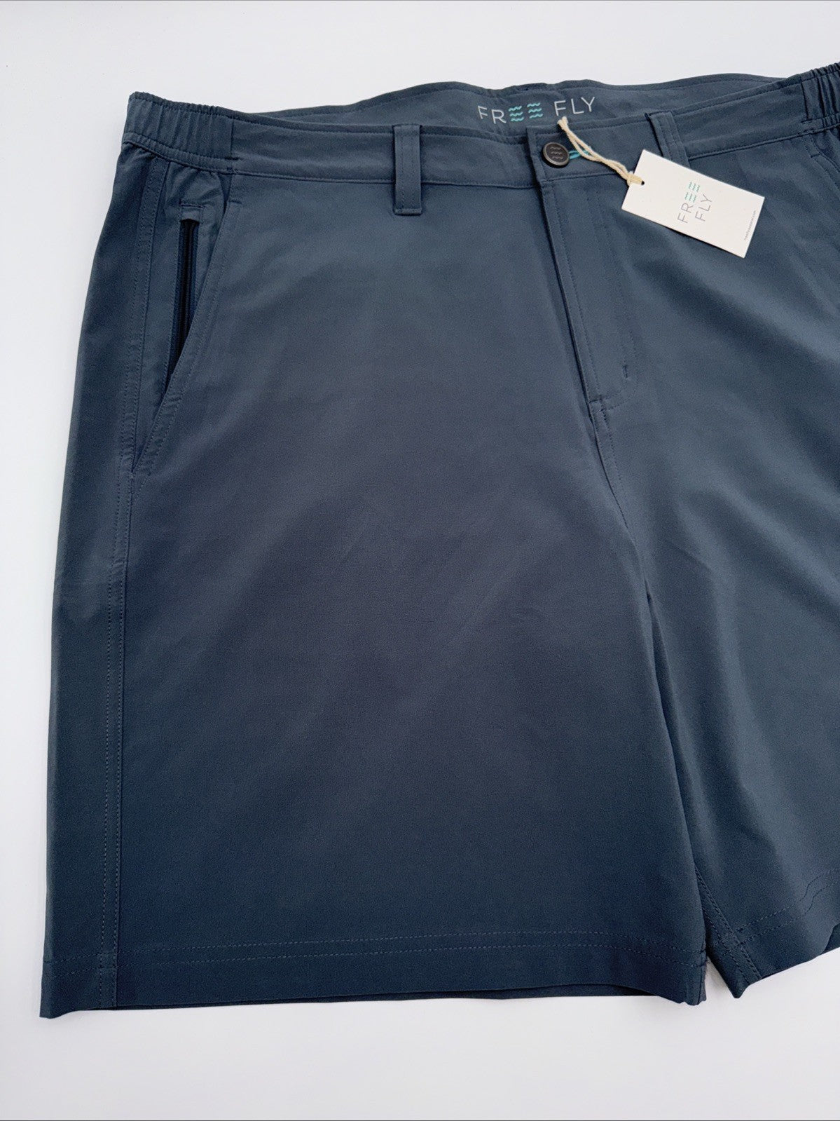 $68 Free Fly Men's Utility Short II - 7.5" - Blue Dusk -2XLarge- New Tag