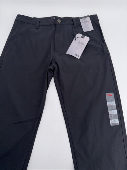 $69 Levi’s Men’s XX Chino Standard Tech Pants- Black -32Wx30L - New With Tags