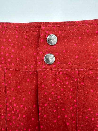 $90 Krimson Klover  Women's Kerry Skort - Sangria/Flam Flecks-Small - New