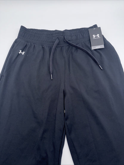 $70 Under Armour Women’s MOTION Open Hem Pants 1383721-001-Black-Medium-New Tag
