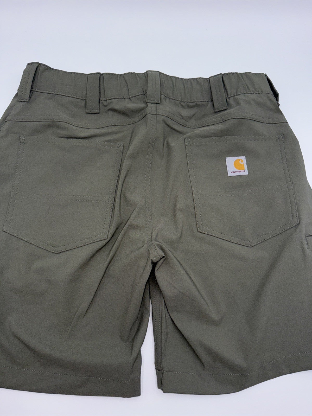 Carhartt Men's Force Sun Defender Relaxed Fit  Shorts-Dusty Olive- Medium-New
