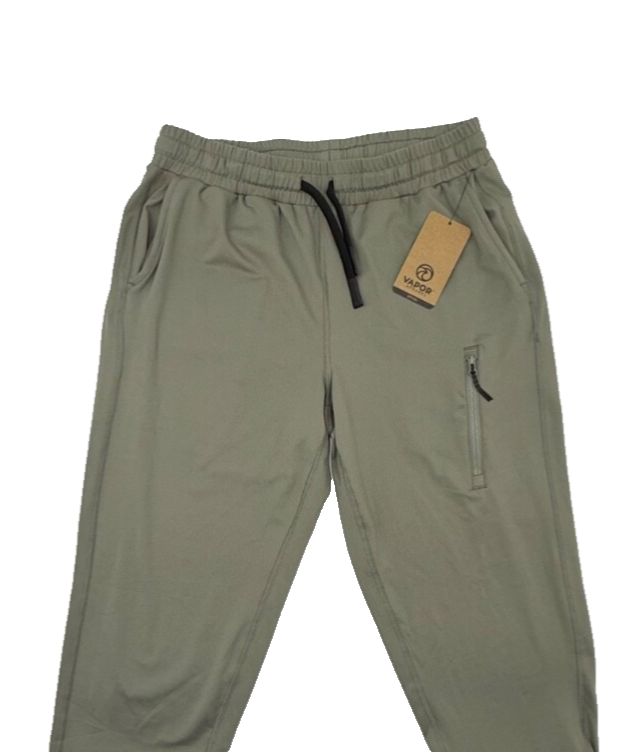 $80 Vapor Apparel Men’s- Alto Joggers - Olive Branch Green- Small-New Tag