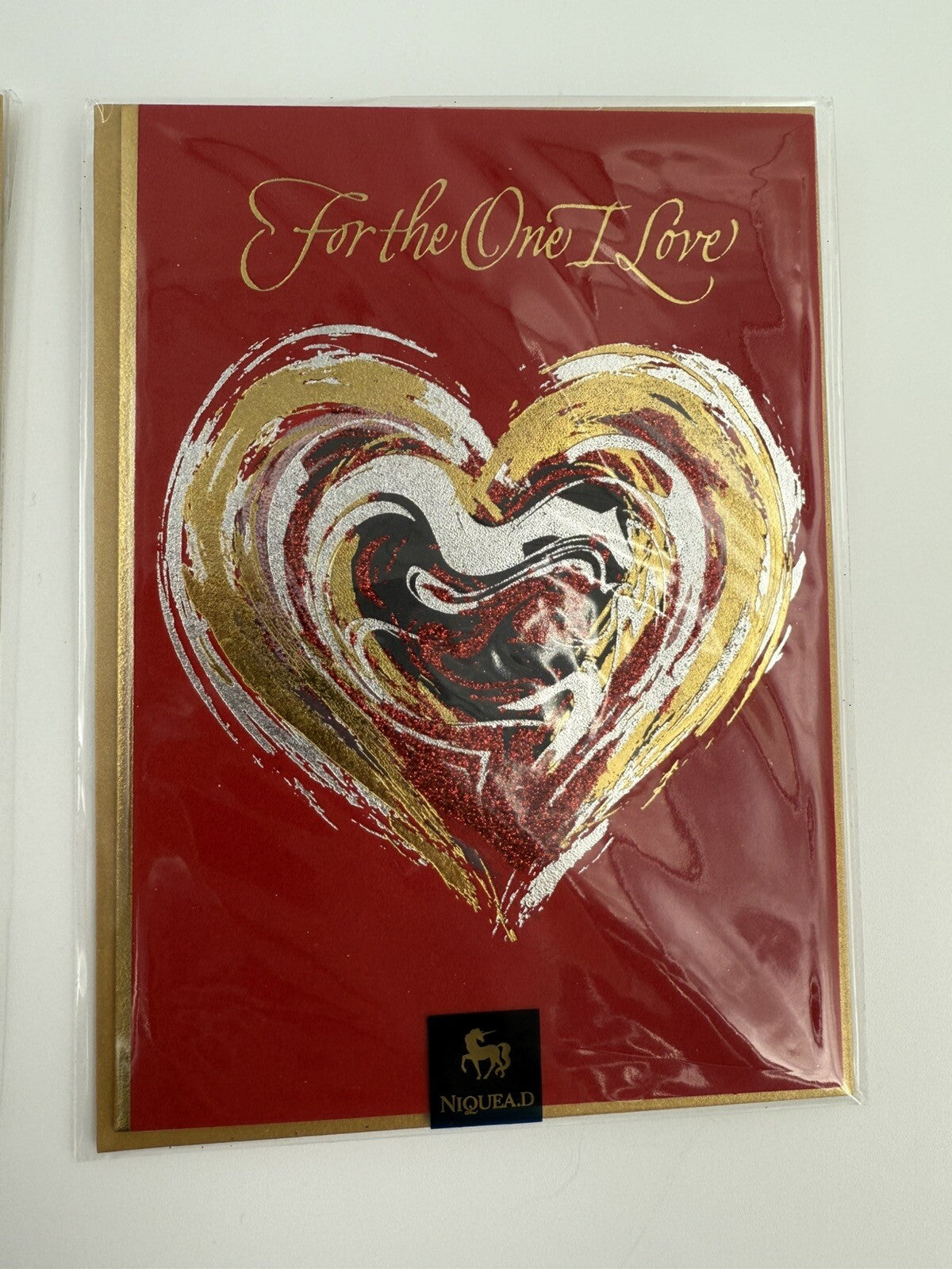 Lot Of 2 Niquea.D Dimensional Valentine's Day Greeting Cards- Upscaled Quality!