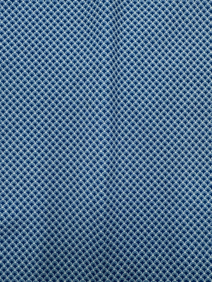 $45 Soul Of London Men’s- Untucked Performance Shirt-Blue-Small-New Tag