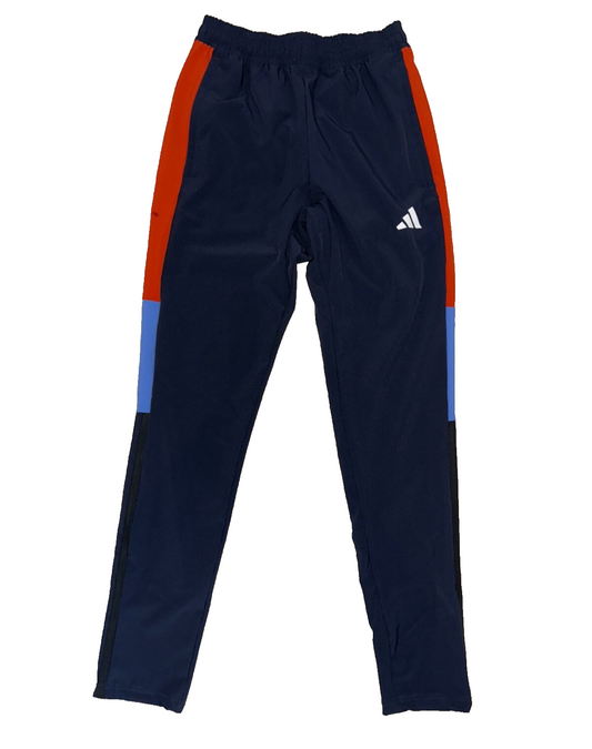 $60 Adidas Men's Training Pants - Navy/Blue/Orange - XSmall - New With Tags