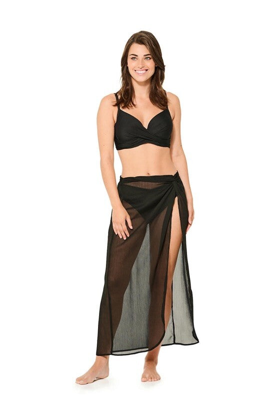 Freshwater Women’s Swim Cover-Up  - Black- Size: Medium- New Tag $48