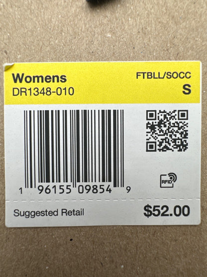 $52 Nike Women’s Dri-Fit Football/Soccer Polo Shirt - Black/White - Small - New