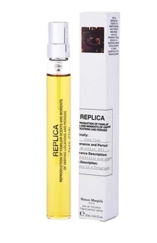 REPLICA JAZZ CLUB BY MAISON MARGIELA 0.34 OZ EAU DE TOILETTE SPRAY NEW