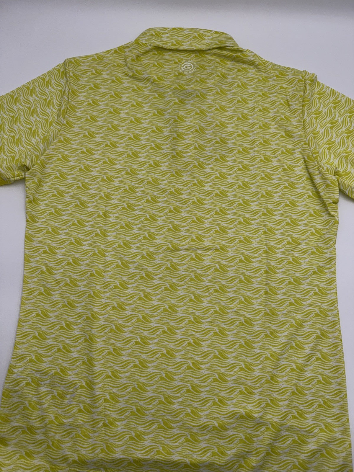 $100 Galvin Green Men’s Madden Golf Shirt Polo- Sunny Lime - Small -New Tags
