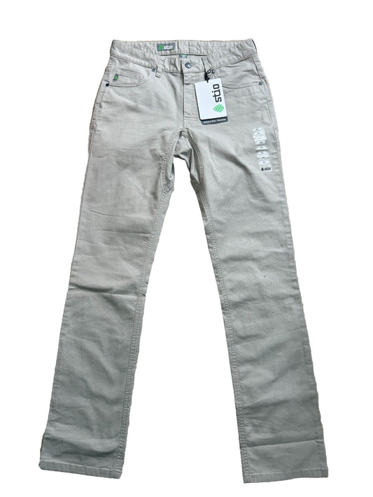 $100 Stio Men’s Organic Rivet Canvas Utility Pants- Talus- Size: 30 Long -New