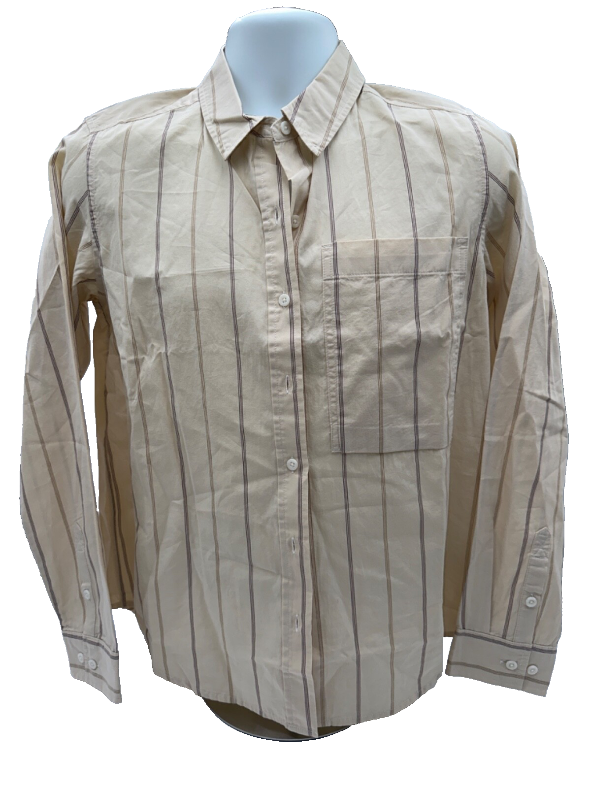 $120 Stio Women’s Button Up - Dried Ceramic Stripe - Medium - New with tag