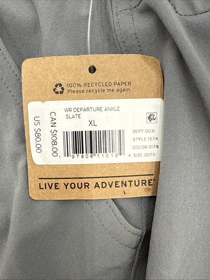 $80 Eddie Bauer Women's Departure Ankle Pants - Grey- XLarge - New Tag