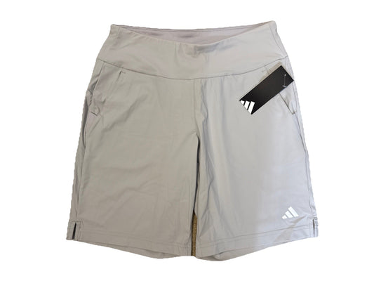 $60 Adidas Women's Bermuda Ultimate Stretch Shorts -Light Grey -Small-New Tags