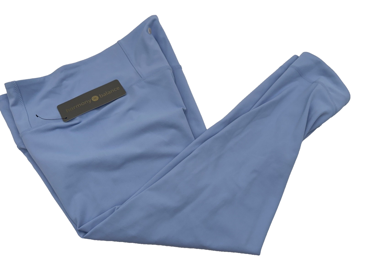 $68 Harmony & Balance Women’s Workout Leggings - Light Blue - XLarge - New