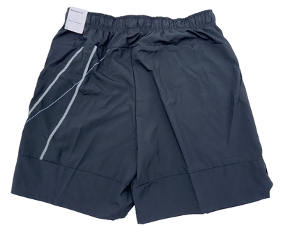 $45 Nike Men's Dri-FIT Q5 Flex Woven Shorts 9” - Black/White - Large - New