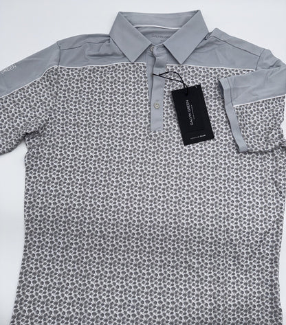 $100 Galvin Green Men’s Millard Golf Shirt Polo- Cool Grey - Small -New Tags
