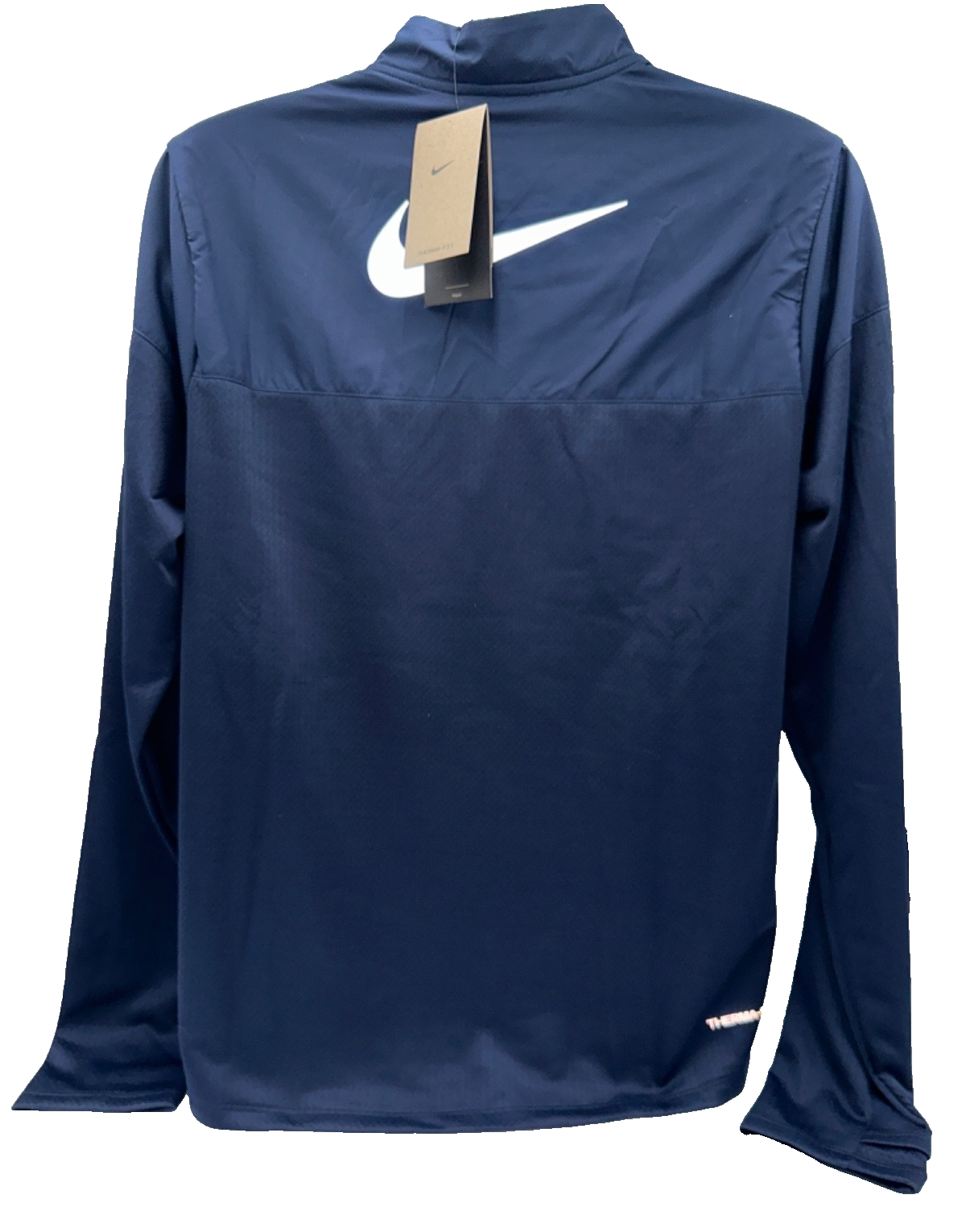 $110 Nike Men’s Therma Fit Half Zip Jacket - Blue - Large - New With Tags
