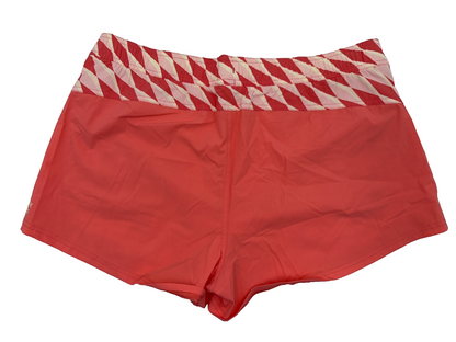 $62 Fair Harbor Women's Atlantique Short 2.5” - Coral Seabay - Large - New