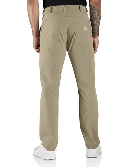 $98 Carhartt Men’s Force Sun Defender Light Relaxed Fit Pants-Beige-Medium Reg-