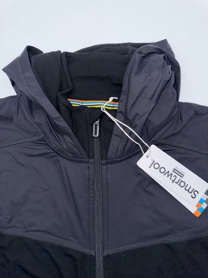 $180 Smartwool Men's Thermal Merino Active Hoodie - Black - XLarge - New